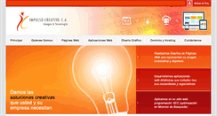 Desktop Screenshot of impulsocreativo.com